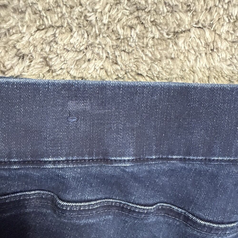 Talbots Flawless Pull On Jegging Dark Wash 18WP Stretch Soft Denim - Picture 13 of 14